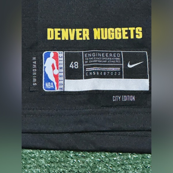 Michael Porter Jr. Denver Nuggets Nike 2023-24 City Edition Jersey Size 44/48 - Picture 4 of 6